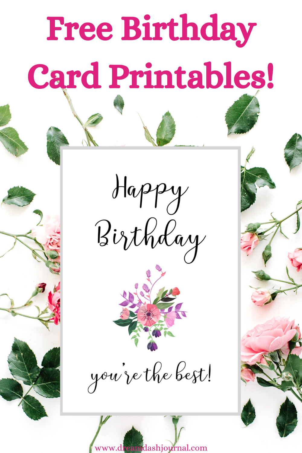 Free Printable Birthday Cards For Her FREE Printable Hub