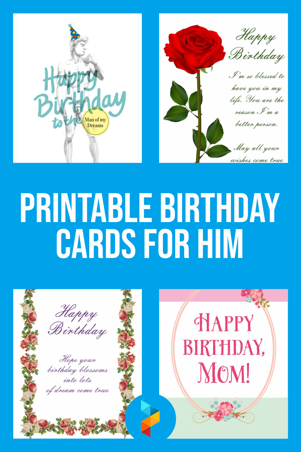 Free Printable Birthday Cards For Him Romantic Printable Birthday Cards 
