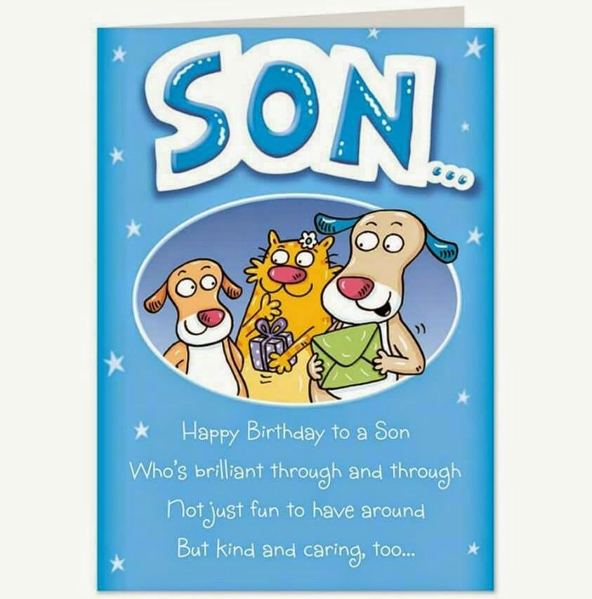 Free Printable Birthday Cards For Son FREE PRINTABLE TEMPLATES