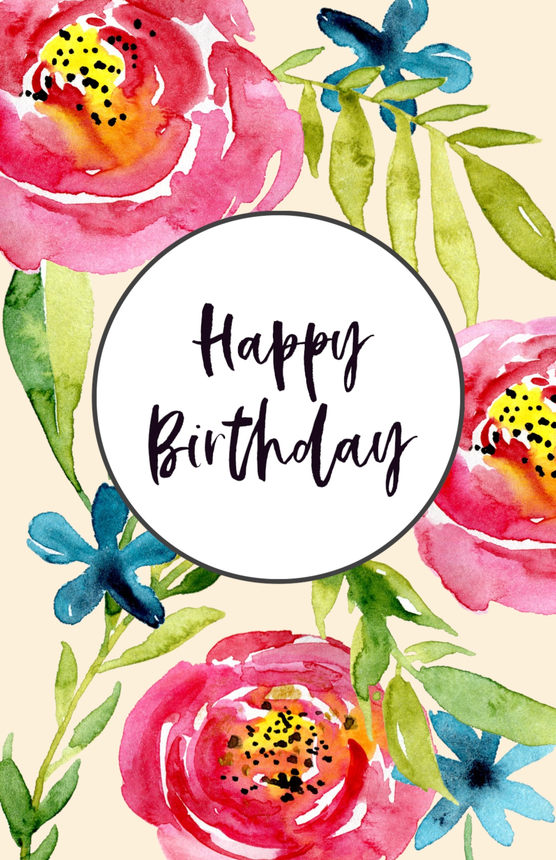 FREE Printable Birthday Cards FREE Printable Birthday Cards