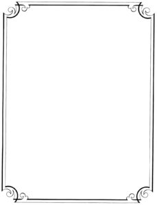 Free Printable Border Designs Black And White Image To U