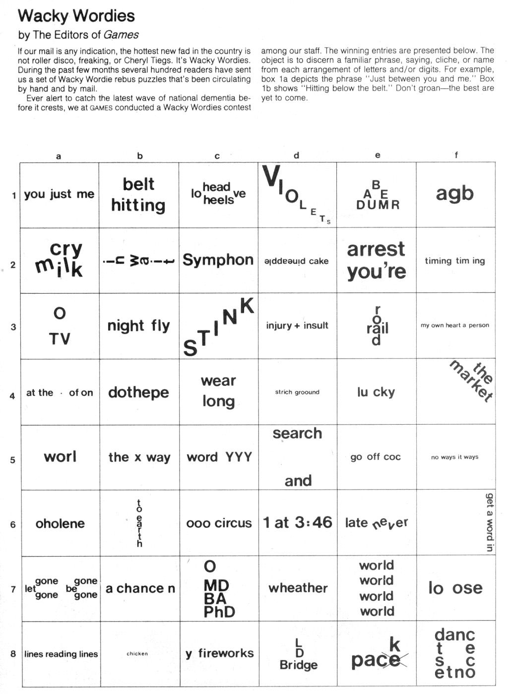 Free Printable Brain Teasers For Adults