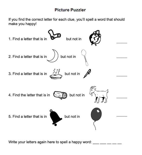 Free Printable Brain Teasers For Kids
