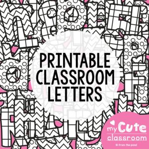 Free Printable Bulletin Board Letters Printable Templates