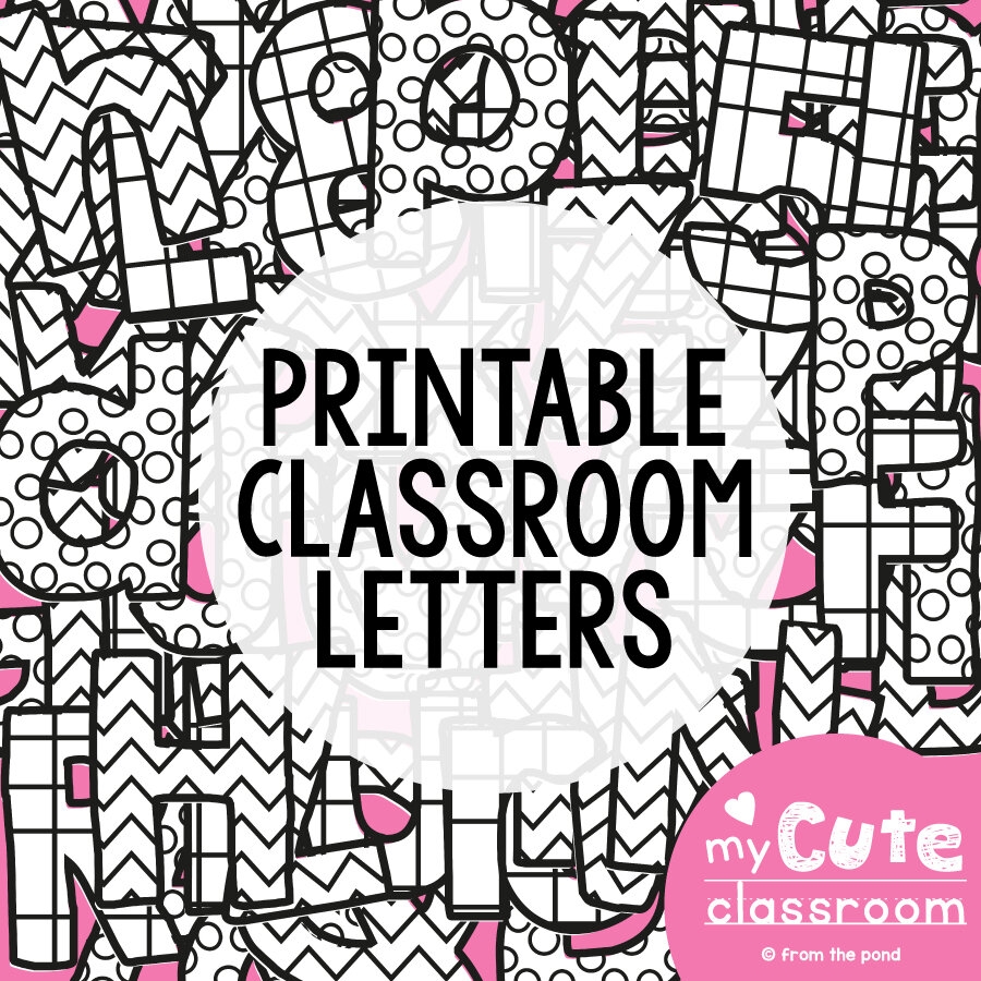 Free Printable Bulletin Board Letters Printable Templates
