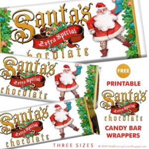 Free Printable Candy Bar Wrapper Christmas Candy Bars Are No Different