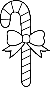 Free Printable Candy Cane Coloring Pages