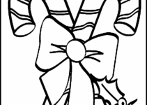 Free Printable Candy Cane Coloring Pages