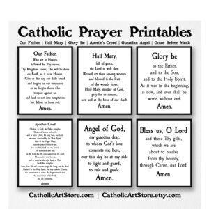 Free Printable Catholic Our Father Prayer