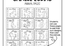 Free Printable Chinese Zodiac Coloring Pages