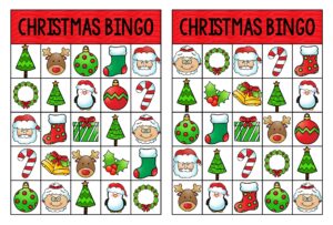 Free Printable Christmas Bingo Cards 1 75 Printable edu pe