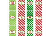 Candy Bar Wrappers Christmas Free Printable