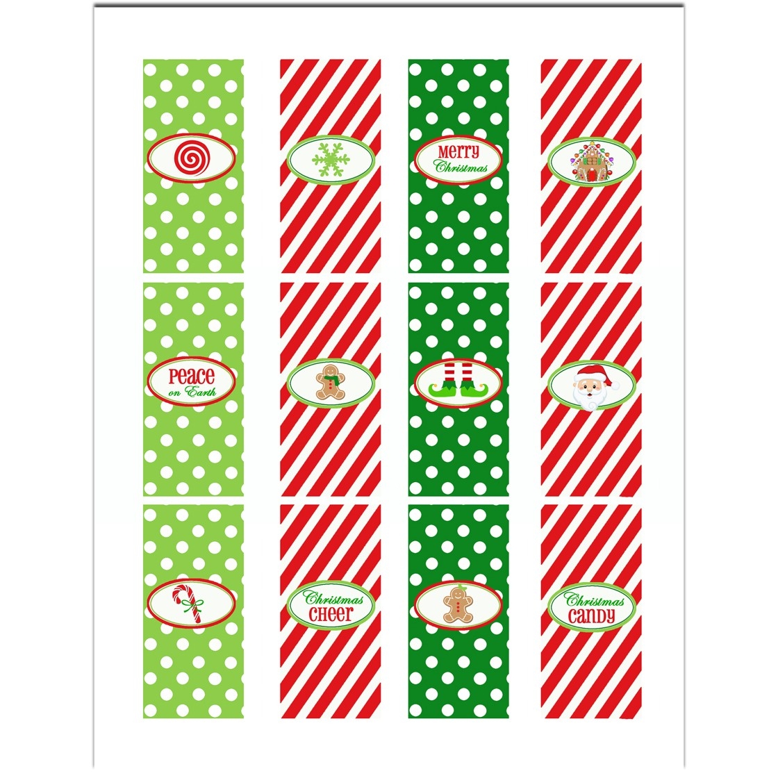 Free Printable Christmas Candy Bar Wrappers Printable Calendars AT A 