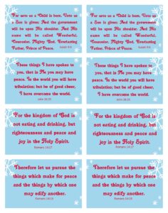 Free Printable Christmas Card Verses Printable JD