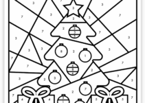 Free Printable Christmas Color By Number
