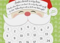 Free Printable Christmas Countdown Calendar Printable