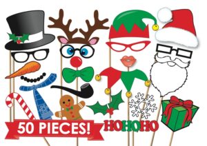 Free Printable Christmas Photo Booth Props