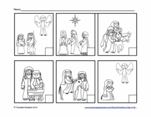 Free Printable Christmas Story Sequencing Pictures