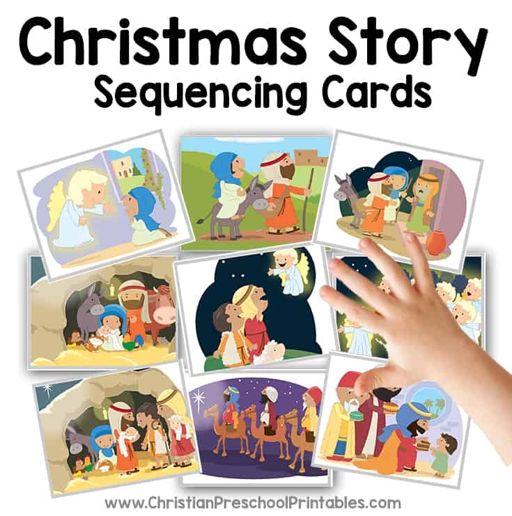 Free Printable Christmas Story Sequencing Pictures Printable Word 