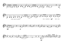 Sheet Music For Clarinet Free Printable