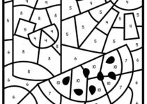 Color By Number Coloring Pages Free Printable