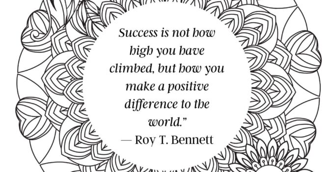 Free Printable Coloring Pages For Adults Quotes