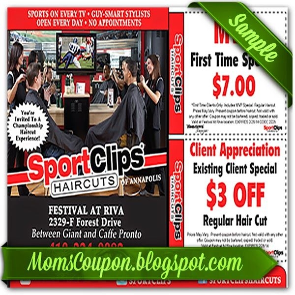 Sports Clips Free Haircut Printable Coupon