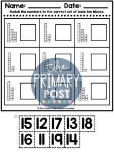 Free Printable Decomposing Numbers Kindergarten Worksheets Printable