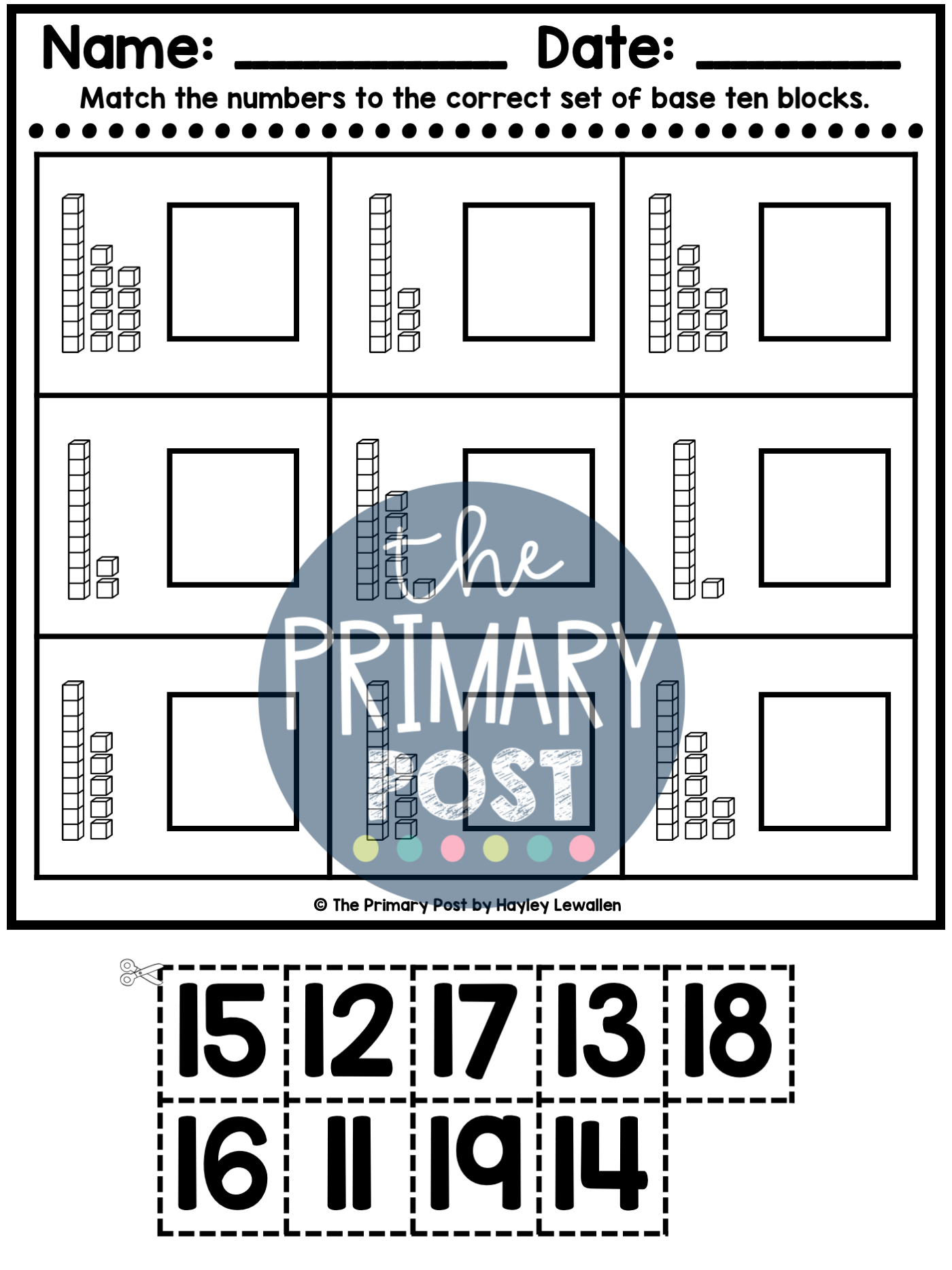 Free Printable Decomposing Numbers Kindergarten Worksheets Printable 