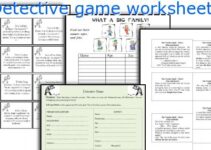 Free Printable Detective Games For Adults