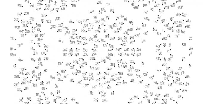 Free Challenging Dot To Dot Printable