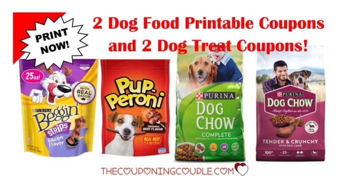Free Printable Coupons For Dog Food