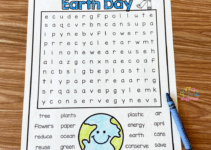Earth Day Word Search Free Printable