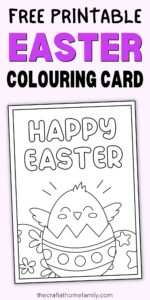 Free Printable Easter Cards To Color Perfect For Kids The Craft at