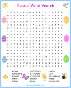 Free Printable Easter Puzzles For Adults Fanny Printable