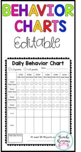 Free Printable Editable Behavior Charts PrintableBehaviorChart