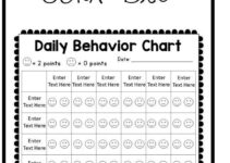 Free Printable Behavior Management Behavior Chart