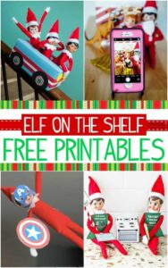 Free Printable Elf On A Shelf