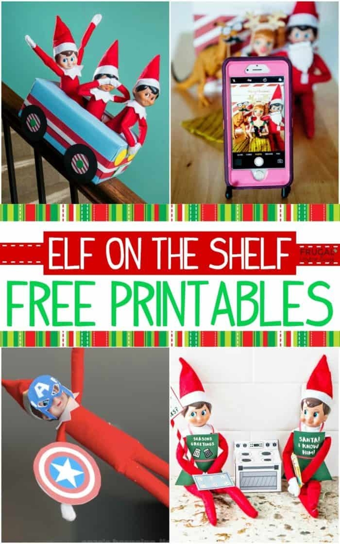 Free Printable Elf On A Shelf