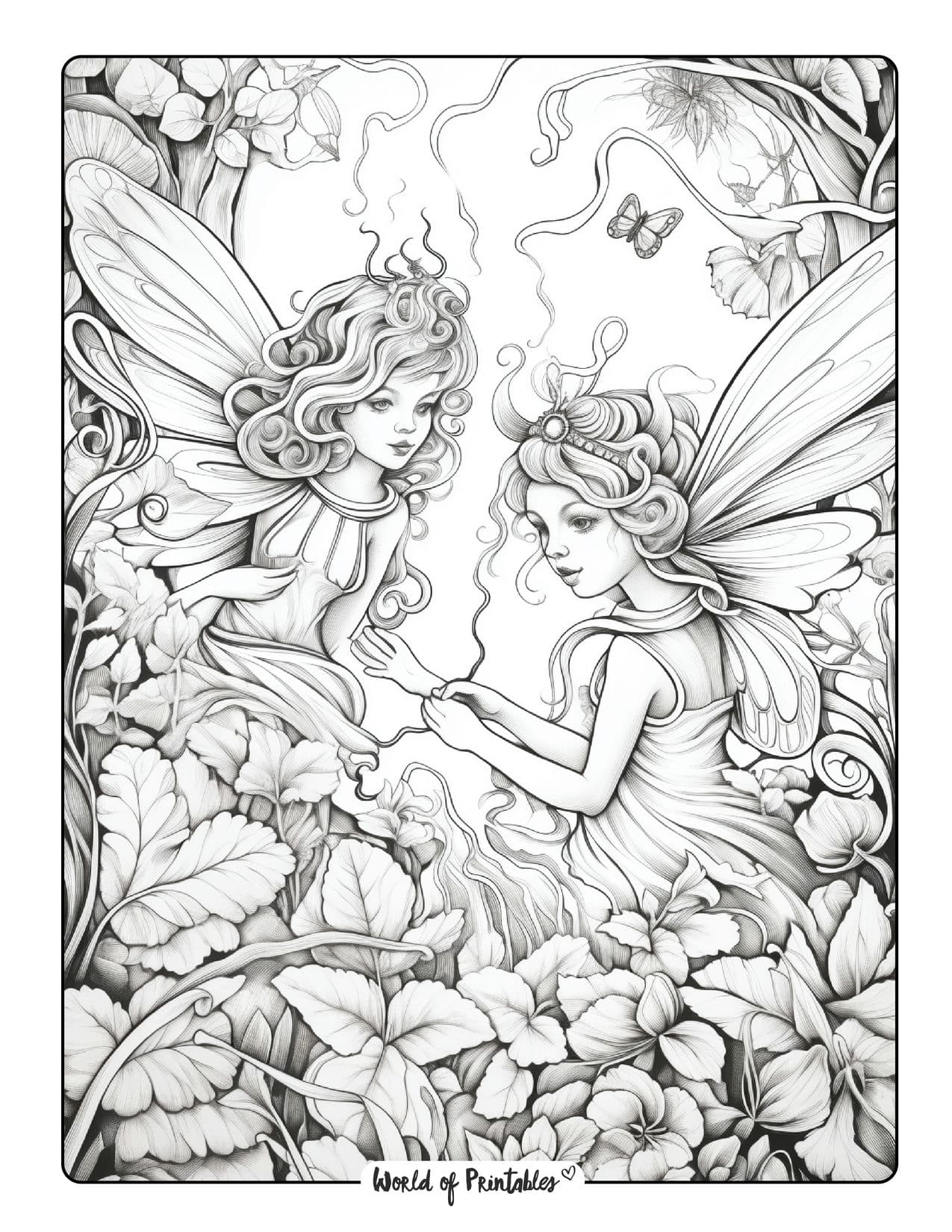 Free Printable Fantasy Coloring Pages For Adults Escape Into Magical 