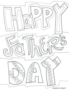 Free Printable Fathers Day Coloring Pages At GetColorings Free