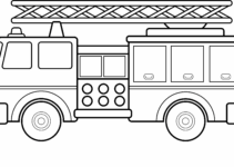 Free Printable Fire Truck Coloring Pages