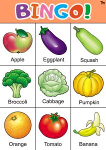 Free Printable Fruits And Vegetables Cards Fruits And Vrogue co