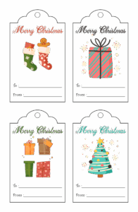 Free Printable Gift Tags For Christmas