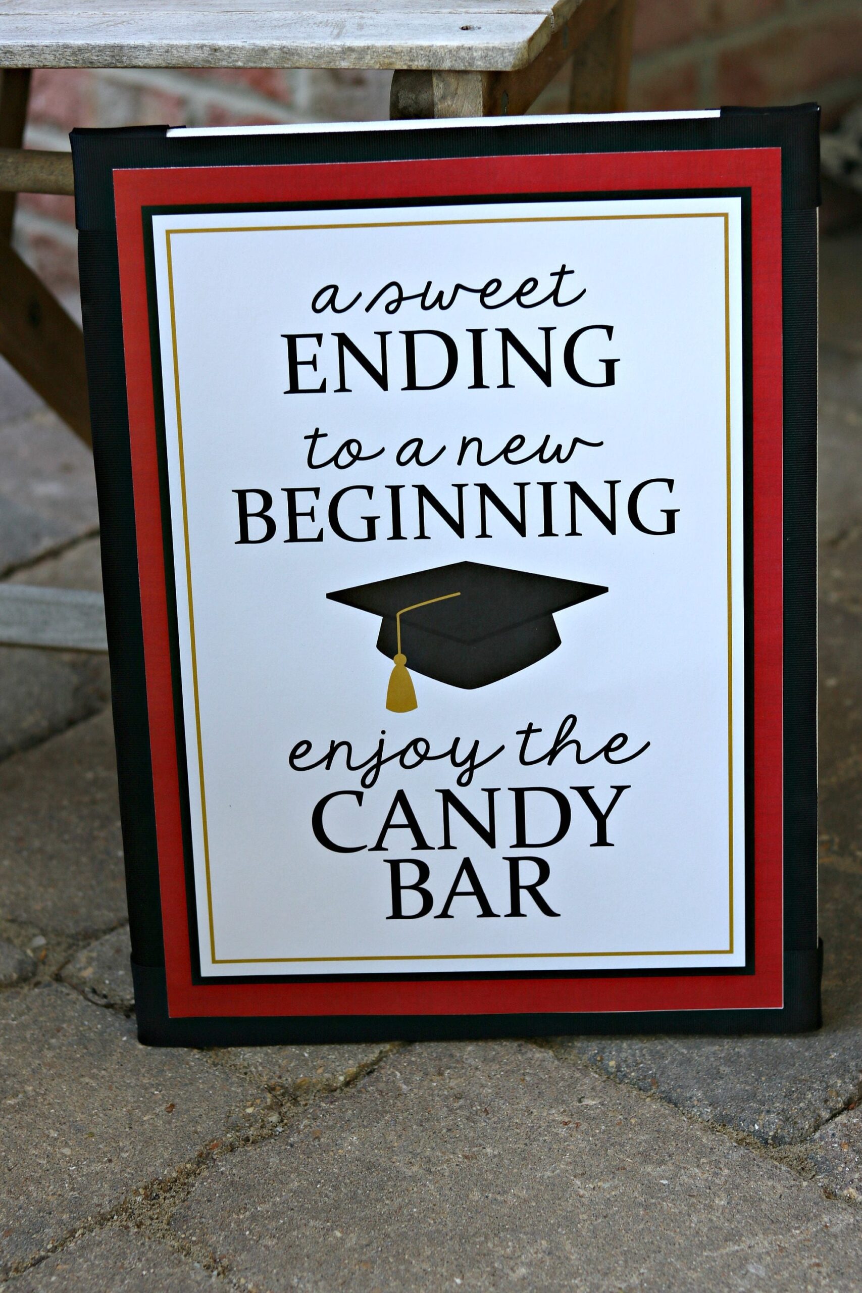 Free Printable Graduation Candy Buffet Signs