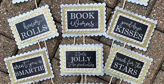 Free Printable Graduation Candy Buffet Signs