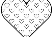 Free Printable Heart Coloring Pages For Kids