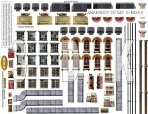 Free Printable HO Scale Buildings Ho Scale Buildings Paper Models