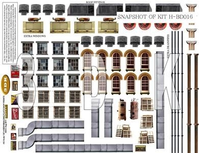 Downloadable Free Printable Ho Scale Buildings
