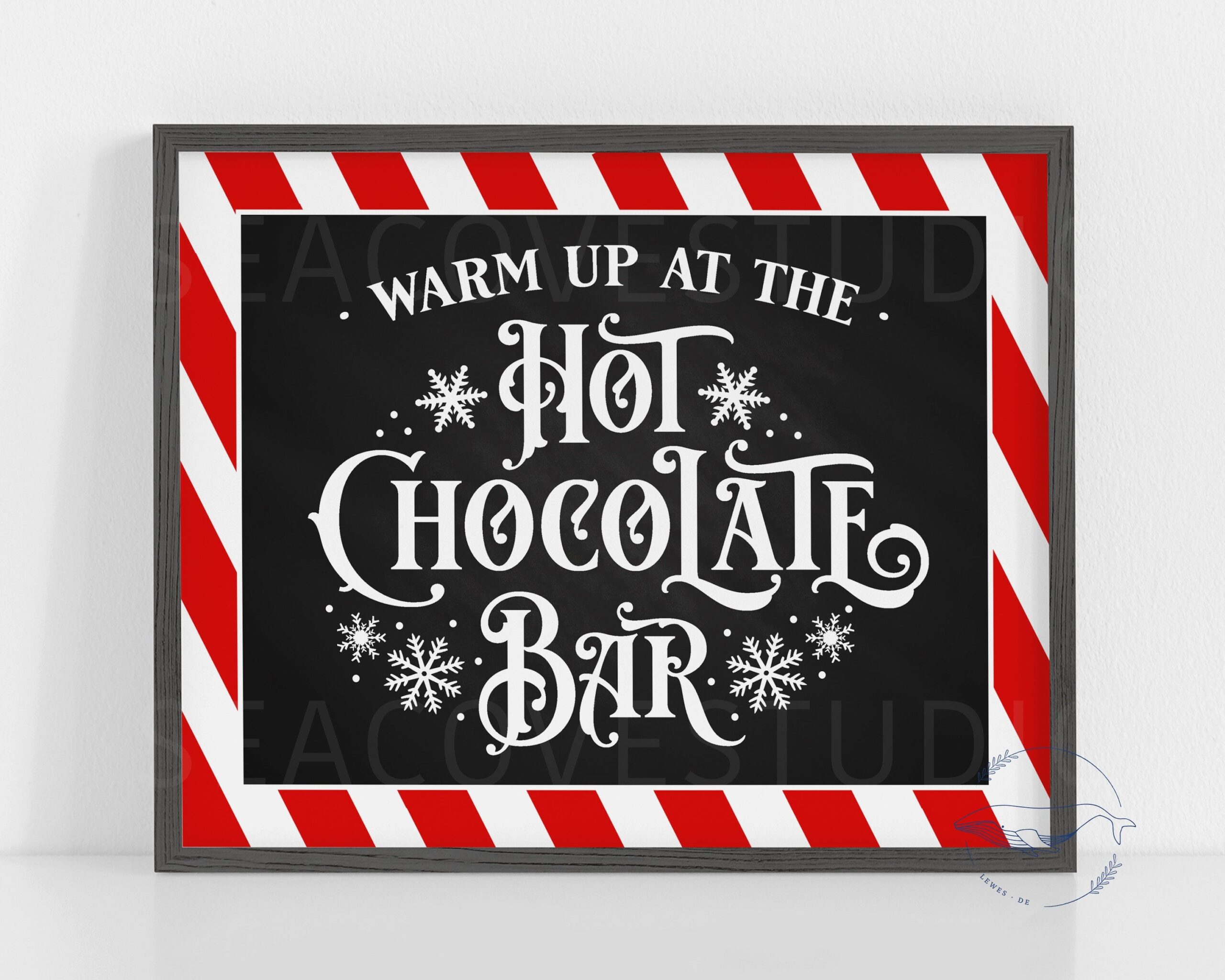 Free Printable Hot Cocoa Bar Sign Printable Word Searches
